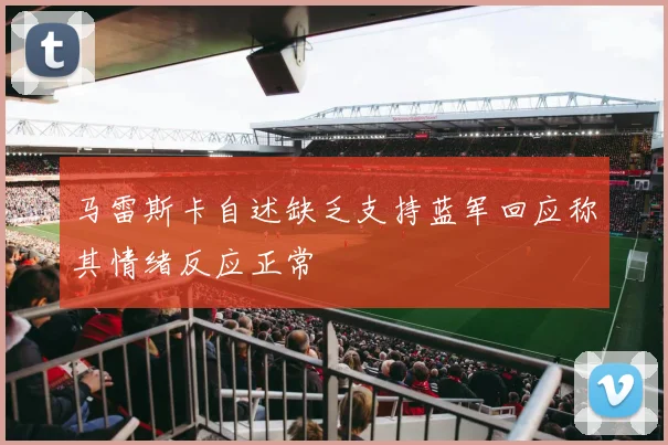 马雷斯卡自述缺乏支持蓝军回应称其情绪反应正常